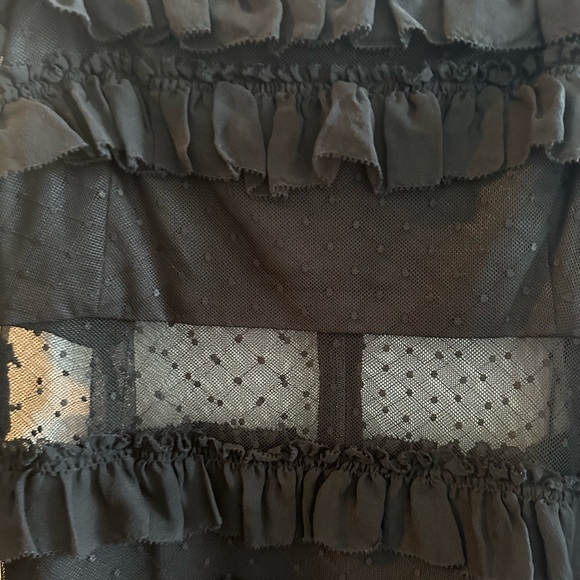 ALEXIS MESH LONGSLEEVE DRESS - Picture 2 of 4